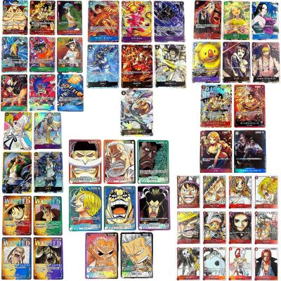 54ชิ้น/ชุดหนึ่งชิ้น OP02 TCG OPCG บัตรสะสมอนิเมะเกม Luffy Shanks Ace การ์ดฟิกเกอร์เอ็ดเวิร์ดนิวเกตเกมเวอร์ชันญี่ปุ่น