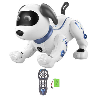รีโมทคอนโทรลสุนัข Handstand Push-Up Smart Dancing RC Stunt Robotic Puppy Pet