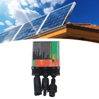 Solar Inverter MPPT High Accuracy Solar Grid Tie Inverter Great Conversion Rate Robust IP55 for Residence