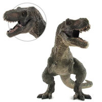 คริสต์มาสนำเสนอขนาดใหญ่12 "Big Soild ตุ๊กตาไดโนเสาร์แบบยาง Tyrannosaurus Rex Figures ของเล่นเด็ก