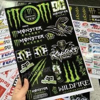 สติกเกอร์ลาย monster energy สําหรับตกแต่งรถ