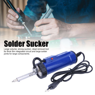 ปั๊มสุญญากาศ Desoldering Blue Strong Suction Solder Sucker เครื่องมือดูดบัดกรี Solder Remover Kit สำหรับการบัดกรีบัดกรี Desoldering Welding