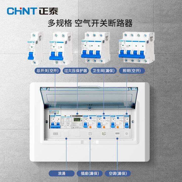 Chint air switch nxb household 2p63A air conditioning switch 1p small