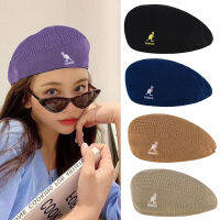 Lof 8สีหมวกกลางแจ้งตาข่ายหมวกแก๊ปปลายแหลมหมวกลำลอง Kangol หมวกเบเร่ต์แห้งเร็วระบายอากาศ