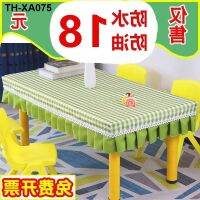 cloth sets of art rectangle waterproof and oil student desk