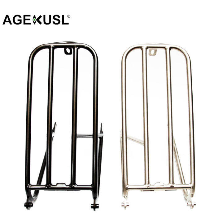 AGEKUSL Bike Rear Rack Cargo Rack Suitable Titanium Alloy Use For