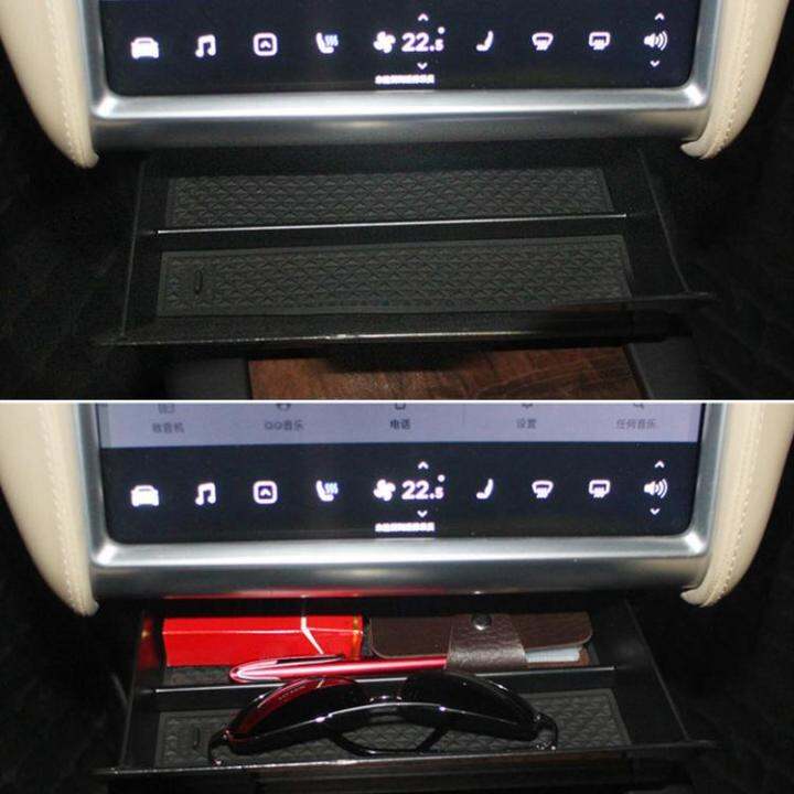 for-car-central-armrest-storage-box-console-organizer-holder-for-model-s-x-center-console-flocking-containers-best-service