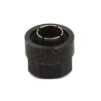 【♕】 E-Dokan 1/2 "Collet Nut Router อะไหล่โลหะสีดำ22.5X27มม. ความแข็งสูงสำหรับ Makita 3612เราเตอร์น้ำ