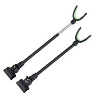 Fishing Rod Holder Telescopic Fishing Pole Stand Extend Stretched Brackets Portable Adjustable Durable Support Fishing Tackle