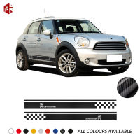 2X Union Jack จัดแต่งทรงผมรถประตูด้านข้าง Stripes กระโปรงสติกเกอร์ Limited Edition Body Decal สำหรับ MINI Cooper Countryman R60อุปกรณ์เสริม