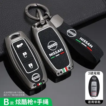 4 Button Key Fob Cover Car Key Case Cover for Nissan Qashqai J10 J11  X-Trail T31 T32 Kicks Tiida Pathfinder Murano Juke Infiniti