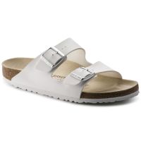 Birkenstocks Arizona Birko-Flor Mens Regular Width Sandals In White - 51731