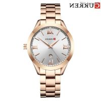 ⌚ นาฬิกา Ms Curren card Ryan 9007 steel belt female leisure quartz watch contracted wrist