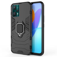 เคส  Realme 9 Pro 5G Case ชุดเกราะกันกระแทก Slim Rugged Hybrid Hard Plastic + Tpu Bracket Magnet 360 Ring Holder ฝาหลัง