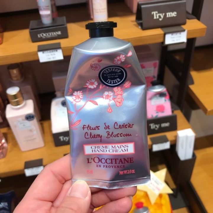 genuine-loccitane-hand-cream-75ml-moisturizing-cherry-blossom-peony-rose-verbena