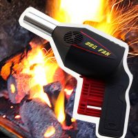 พัดลมเป่าถ่าน พัดลมแคมป์ปิ้ง เครื่องเป่าลมบาร์บีคิว ครื่องเป่าลมพัดลม Electric BBQ Blower