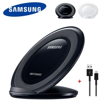 Original Samsung Fast Wireless Charger Stand For Galaxy S22 S21 S20 Ultra S10 S9 S8 Plus S7 Note 20 10 /iPhoneQi 10WEP-NG930