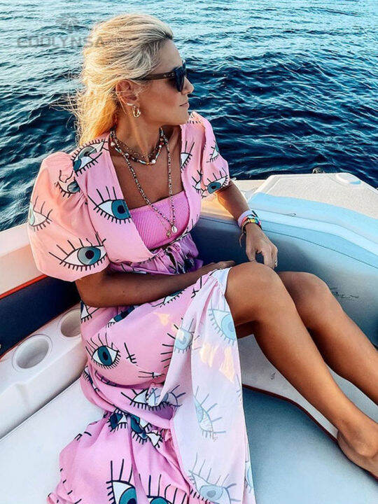 wrinkle-free-pink-eyes-chiffon-bikini-cover-ups-y-short-sleeve-summer-beach-dress-women-beach-wear-swim-suit-cover-up-d1