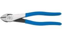 Klein Tools D2000-28 Pliers, Diagonal Cutting Pliers with Angled Head are Heavy-Duty to Cut ACSR, Screws, Nails, Most Hardened Wire, 8-Inch