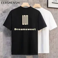 EERSHENSHI เสื้อยืดแขนสั้นผู้ชายคอกลมเข้ารูปน้ำหนักเบาผ้าฝ้ายนุ่ม