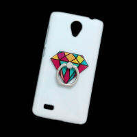 Phone Case For Vivo Y21 2016 Y35 Y35a Y35l Y27 Y27l Y31 Y37 Y37A Y51 2015 Y53 2017 Y55 Y55s Y65 Y66 Y67 Y69 V3 Max V5 V5s V5 Lite V7 Plus X5 Pro X6 X7 X9 X9s X20 X21 X23 Xplay 3S 3D Cute Colorful Diamond Finger Ring Stand Holder Back Hard Cover