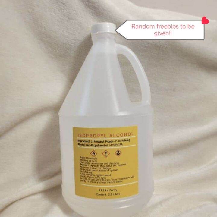 snap up Isopropyl Alcohol 99.9 Pure IPA Rubbing Alcohol 1 Gallon