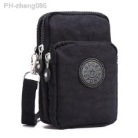 Sports Wallet Phone Bag For Mobile Shoulder Pouch Case Belt Handbag Purse Coin Wallet Retro Key Holder Small Money Bag Bolsos