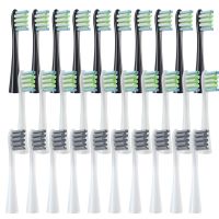 ZZOOI 10pcs Replacement Brush Heads For Oclean X/ X PRO/ Z1/ F1/One/ Air 2 /SE Sonic Electric Toothbrush Soft DuPont Bristle Nozzles