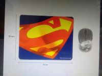 Premium Mouse Pad (legally licensed) Logo SUPERMAN น้ำเงิน