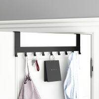 [COD] Door hook free punching hanger bedroom door no trace back storage clothes coat