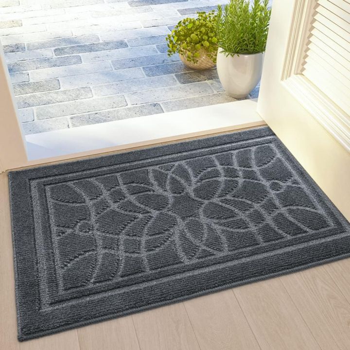 Heavy & Duty Doormat, Durable Welcome Mat, Quick Dry Absorbent Bath Mat, Low  Profile Floor Mat Front Doormat Indoor And Outdoor Doormat, Non Slip Rugs  For Entryway, Patio, High Traffic Areas 