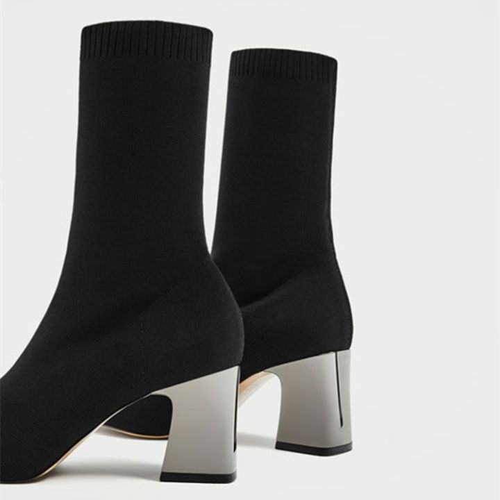 codriley-new-elastic-sock-boots-chunky-high-heels-stretch-booties-pointed-toe-women-pump