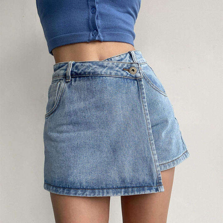 Plus size outlet jean skirts zara