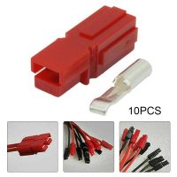 5 Pair Red Black Shell 30/75A 600V For Anderson Plug Marine Power Connector Terminals Vehicles Photovoltaic Plug Supplies Wires Leads Adapters