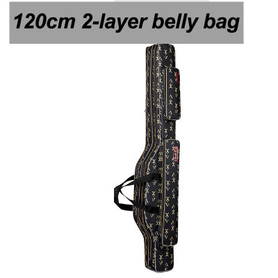 Thicken Fishing Bag Rod Reel Lure Pole Tool 23 Layer Waterproof Fishing Gear Tackle Storage Case Organizer X180G++