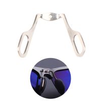 1pcs Eyeglasses Nose Pad Arm Holder Aluminum Nose Pad Holder For Steel Glasses Frame Plug Sun Glasses Accessories
