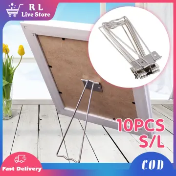 10pcs Easel Back Stands Photo Frame Easel Back Supports Picture