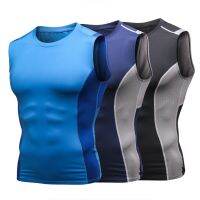 2023 Gym Tank Top Running Vest Men Basketball T-Shirt Short Sleeve Rashgard Sport Shirts Undershirt Skins Cool Tees Gym Clothing