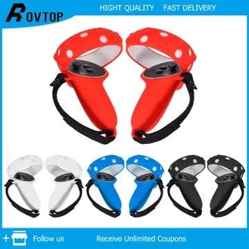 KIWI design Knuckle Controller Grips Compatible with Quest 3 Grips Cover  Anti-Throw Handle Sleeve with Adjustable Hand Strap 