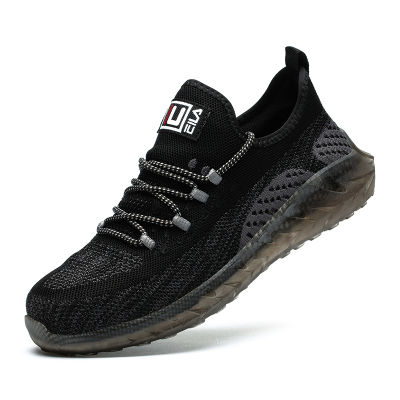 Safety Shoes Labor Protection Shoes Low-top Outdoor Sports Hiking Breathable Sneakers Comfortable