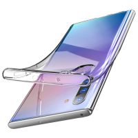 Ultra Thin Silicone Clear Phone Case On For Samsung Galaxy Note 10 Plus Pro 10 Soft Back Cover Case For Samsung Note10 Note10