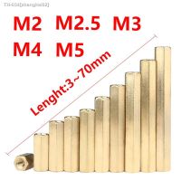 ☄₪❀ M2 M2.5 M3 M4 M5 Hex Brass Male Female Standoff Board Pillar Hexagon Thread PCB Motherboard Spacer Nut Hollow Column Double Pass