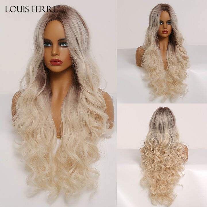 louis-ferre-synthetic-ombre-bloden-curly-wigs-for-whiteblack-women-heat-resistant-cosplay-fake-hair-middle-parted-long-wavy-wig