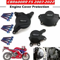 ▬ Motorcycles Engine Cover Protection Case GB Racing For HONDA F5 CBR600RR 2007-2022 Engine Covers Protectors