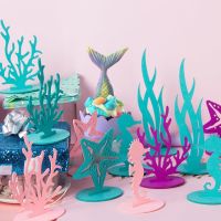 Starfish Sea Horse Coral DIY Felt Table Centerpiece For Party Festive Event Home Decor