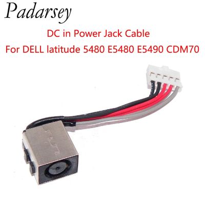 Padarsey Replacement Laptop Charging Port DC in Power Jack Cable for Dell Latitude 5480 E5480 E5490 CDM70 DC30100ZD00 05MDFH Reliable quality