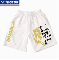 VICTOR 2023แห้งเร็วแขนสั้นเสื้อเชิ้ตทางวัฒนธรรมสำหรับทั้งหญิงและชายเสื้อแบดมินตันใหม่สำหรับฝึกแบดมินตันพิมพ์ลายตามสั่ง