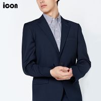 POSITIF BY ICON เสื้อสูทผู้ชาย สีกรมท่า ทรงสมาร์ท - PU903RDNV