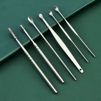 6PCS Earpick Ear Cleaner Cleaning Earwax Removal Pick Vax Remover Cleanser