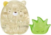 ญี่ปุ่น Beverly 3D คริสตัลปริศนา Sumikko Gurashi Neko &amp; Zassou 18ชิ้นเรือโดยตรงจากญี่ปุ่น